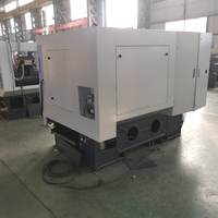 Torno CNC de Cama Inclinada de Alta Precisión CK46P con Control GSK, Torreta Hidráulica de Servicio Pesado de 8 Posiciones