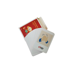 Outil d'enseignement éducatif <span class=keywords><strong>en</strong></span> papier <span class=keywords><strong>de</strong></span> jeu <span class=keywords><strong>de</strong></span> cartes Flash personnalisé <span class=keywords><strong>de</strong></span> haute qualité pour adultes enfants appris orthographe jeu <span class=keywords><strong>de</strong></span> rôle mémoire familiale - Product Image 6