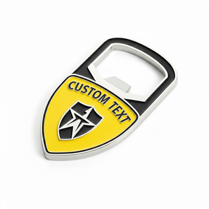 Regalos de recuerdo promocionales Logotipo personalizado Imanes de nevera de metal Abrebotellas Forma Imán Abridor de cerveza Etiqueta magnética para suministros - Product Image 5
