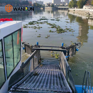 Barco cosechador <span class=keywords><strong>de</strong></span> maleza acuática subacuática para la limpieza <span class=keywords><strong>de</strong></span> residuos en lagos, ríos y estanques, y recolector <span class=keywords><strong>de</strong></span> basura <span class=keywords><strong>de</strong></span> superficie. - Product Image 6