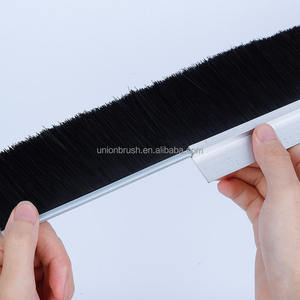 Cepillos industriales tira de nylon marco metálico cepillo de tira con soporte de aluminio - Product Image 4