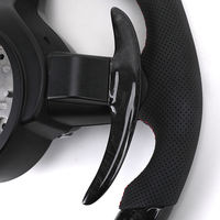 Volant en cuir perforé forgé LED M Sport pour Série F X5 E70/X6/X6M E71/E46 M3 E39/E60/E92 M4 G20/F30/F10 M5