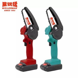 Mini tronçonneuse améliorée <span class=keywords><strong>2023</strong></span> pouces sans fil Super légère et puissante tronçonneuse électrique portative 4/6 - Product Image 2