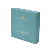 Boîte cadeau magnétique haut de gamme personnalisée, étanche, pour chocolats, avec logo en relief, emballage pour sucre, noir et beige