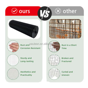 Yeni tasarım 1/<span class=keywords><strong>2</strong></span> 1/4 genişletilmiş servis ömrü çiftlik için PVC toz kaplı kaynaklı tel örgü - Product Image 3