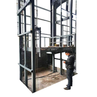 Elevador Hidráulico de Carga de Alta Calidad de 0.3-6 Toneladas, Elevador Vertical para Almacén, Elevador Eléctrico Tipo Escalera, Nuevo Precio Competitivo