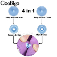 100 ensembles de boutons pression en plastique, boutons pression, boucle pour couette, drap de couverture, vêtements pour bébé, accessoires de bricolage ronds 12mm