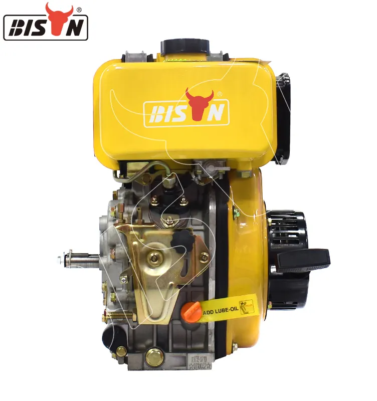 BISON กระบอกเดียว4.8HP/3000รอบต่อนาที5.2HP/3600รอบต่อนาทีดีเซล173F 4จังหวะ250CC เครื่องยนต์ขาย