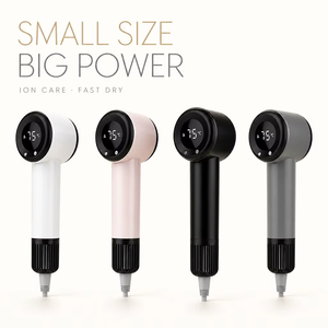 Novo Secador de Cabelo Portátil Mini com Motor de Alta Velocidade de 110.000 RPM, Secagem Rápida, Baixo Ruído e Acessório Concentrador Anti-Frizz - Product Image 1
