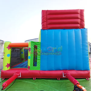 <b>Inflatable</b> obstacle course and bouncy castle combo commercial toddler bouncer outdoor party bounce <b>house</b> - Product Image 3