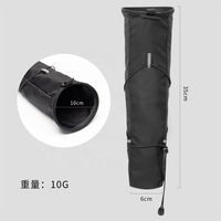Pochette de transport pliable en nylon imperméable pour bâtons de randonnée, accessoire d'alpinisme extérieur, sac de rangement pour bâtons de trekking