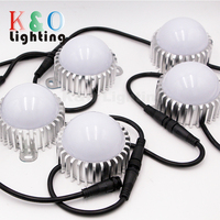 DMX Control Exterior IP65 RGBW Led Pixel Point Luces Navidad Vacaciones Cambiable Emitido Color