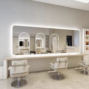 Espejo de Peluquería Moderno y Elegante con Iluminación Integrada, Muebles de Salón - Product Image 3