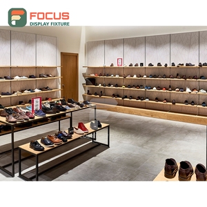 Sustainable Store Interior Chrome Metal <b>Wall</b> <b>Display</b> <b>Unit</b> Odm Supplier Fashion Store - Product Image 2