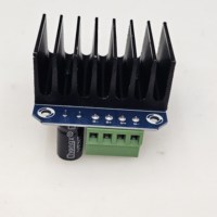 Module de commande de moteur de voiture intelligent haute puissance BTS7960 avec contrôle de limitation de courant 43A et refroidissement semi-conducteur