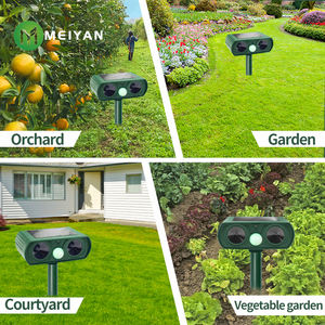 جهاز طارد للحيوانات بالموجات فوق الصوتية للاستخدام الخارجي لطرد الدببة والأرانب والراكون والطيور - Product Image 2