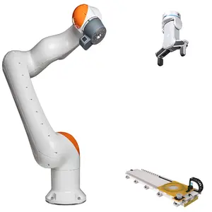 Robot Cobot KUKA avec ventouse à vide et pince Onrobot pour ramasser et placer le bras du robot