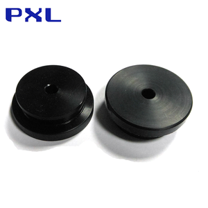 Индивидуальная черная пластиковая плоская шайба с ЧПУ, детали для обработки штатива, втулки, прокладка из нержавеющей стали, латунь, допуск на протяжку - Product Image 2