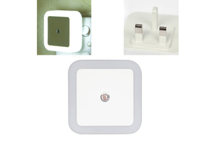 LED Mini <strong>Wireless</strong> Sensor Control 110V 220V EU US UK Plug Night Light Baby Sleeping Bedroom Corridor <strong>Lamp</strong> - Product Image 2