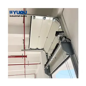 Industrial Warehouse Overhead Thermal Insulated Vertical Lifting Sliding Metal Commercial Sectional Roll up Garage Door