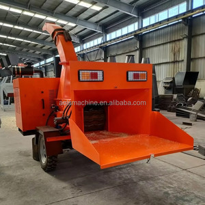Diesel Động Cơ Điện Thủy Lực Diesel Gỗ Chipper Cho Chi Nhánh Vườn Chất Thải Gỗ Shredder - Product Image 4