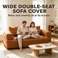 Canapé gonflable en gros avec pompe intégrée, chaise longue gonflable en tissu Oxford, portable pour l'extérieur, logo personnalisé OEM