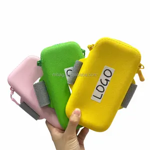 Уличная легкая Регулируемая сумка на плечо EVA спортивная водонепроницаемая резиновая сумка для мобильного телефона