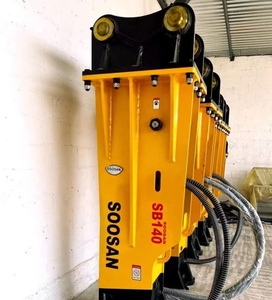 Nuevo martillo hidráulico tipo caja SB140 para industrias mineras con núcleo de motor para maquinaria de construcción de uso de cincel - Product Image 2
