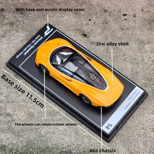 Postercars - Modelo de Coche Metálico a Escala 1:64, Juguete de Carreras de Superdeportivos, Pieza Coleccionable Deslizante para Exhibición - Product Image 4