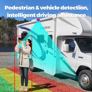 4ch AI BSD أمان CCTV لاسلكي خارجي واي فاي طقم مع شاشة مقاومة للماء - Product Image 4