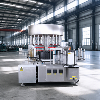 Sistem Pelabelan Botol Kaca Digital Otomatis OPP Film dengan Motor Hot Melt dan PLC untuk Lini Produksi Minuman