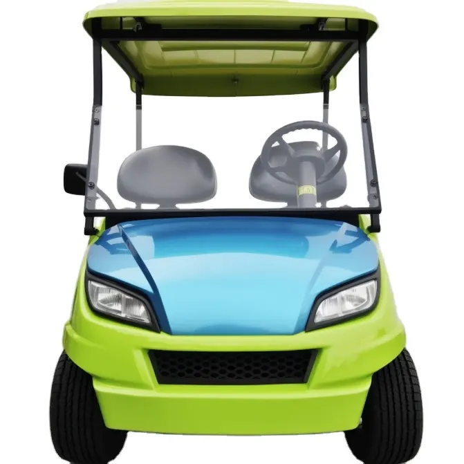 Penjualan langsung pabrik 4 roda kereta golf elektrik klasik Beli Keranjang golf listrik dengan 50-70km/H