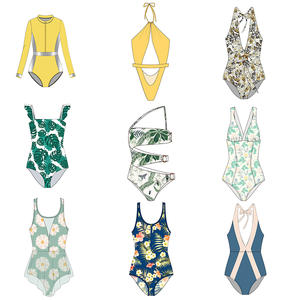 Bikini a Fascia a Righe Personalizzato OEM di Alta Qualità per Donna, 100% Poliestere, Asciugatura Rapida, Sexy - Product Image 1