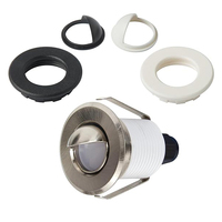 Spot LED encastrable 12V Mini IP67 pour plafond, idéal pour salle de bain, cuisine, salon, armoire, vitrine, éclairage d'escalier