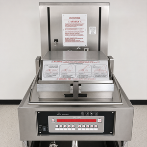 Freidora de Pollo a Presión Eléctrica/a Gas Automática de Gran Capacidad (45L) Tipo <span class=keywords><strong>Broaster</strong></span> para Uso Comercial, Marca KFC, con Computadora, 90-190 ℃ - Product Image 3
