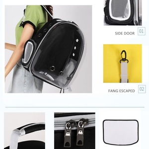 Customize Portable <b>Cat</b> <b>Backpack</b> Travel Carry Dog Transparent Bubble Bag Space Capsule Pet <b>Carrier</b> - Product Image 3