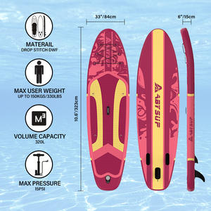 Tamaño personalizado 10,6 'x 33 "x 6'' All Round <span class=keywords><strong>Padel</strong></span> Surf Sup Tabla de paddle inflable para principiantes - Product Image 6