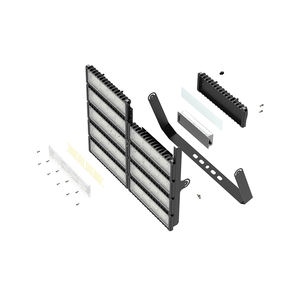 Projecteur LED 600W pour terrain de baseball en plein air et éclairage sportif avec haut mât grand angle de faisceau IP66 luminaire - Product Image 2