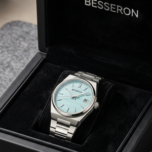 Relojes de Cuarzo con Caja Redonda de Acero Inoxidable Personalizados para Hombre, Moda Ejecutiva, Proveedores Chinos - Product Image 2