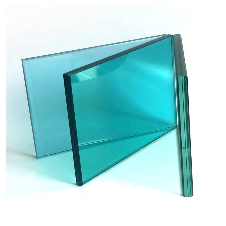 Vidrio laminado de seguridad, vidrio laminado transparente y de colores