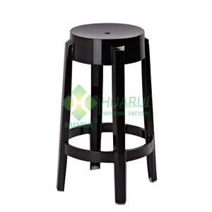 Plastic Acrylic Modern Stackable Resin pp Abs Nordic <strong>bar</strong> <strong>Stool</strong> <strong>Grey</strong> - Product Image 3