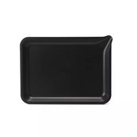 Petit quantité minimale de commande de JUJI conçoivent en fonction du client le plateau en plastique de Rollings d'accessoires de tabagisme biodégradables de fumée d'herbe
