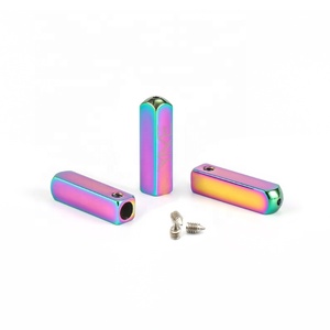 Juego <span class=keywords><strong>de</strong></span> 4 puntas doradas y plateadas decorativas, Aglets rectangulares, puntas <span class=keywords><strong>de</strong></span> encaje para <span class=keywords><strong>zapatos</strong></span>, Aglets rectangulares <span class=keywords><strong>de</strong></span> metal con destornillador - Product Image 5