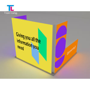 Tianlang alta calidad 6x3 cabina de configuración rápida conveniente tela plegable soporte de exposición caja de luz con soporte caja de luz de tela - Product Image 4