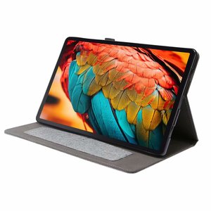 <span class=keywords><strong>Funda</strong></span> con textura horizontal y ranura para tarjetas para tableta <span class=keywords><strong>lenovo</strong></span> <span class=keywords><strong>tab</strong></span> <span class=keywords><strong>P11</strong></span> tb-XJ606F de 11 pulgadas 2020 - Product Image 3