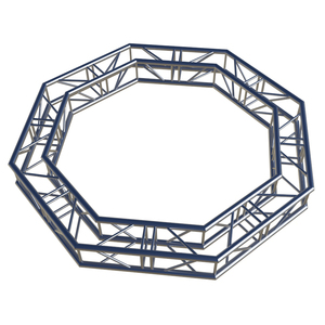 Stations <span class=keywords><strong>de</strong></span> télévision extérieures, concerts, arène éclairage plafond aluminium treillis polygonal à vendre - Product Image 1
