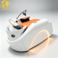 Fauteuil de massage Shiatsu 4D avec airbags pour les bras et les jambes, capsule spatiale de spa capillaire pour salon de coiffure et institut de beauté
