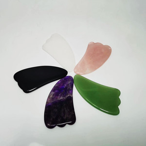 Venta caliente Natural Jade Roller Facial Guasha Tool para el cuidado efectivo de la piel - Product Image 2