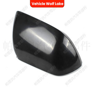Carcasa de Espejo Retrovisor para Vehículo Wolf Lake, Negra, ABS, Convexa, para Mustang 2015-2020, Lado Derecho/Izquierdo - Product Image 2