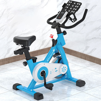 Mini vélo d'exercice pour enfants Machine d'équitation d'exercice avec volant d'inertie 4KG Capacité maximale 100KGS Entraînement cardio pour enfants